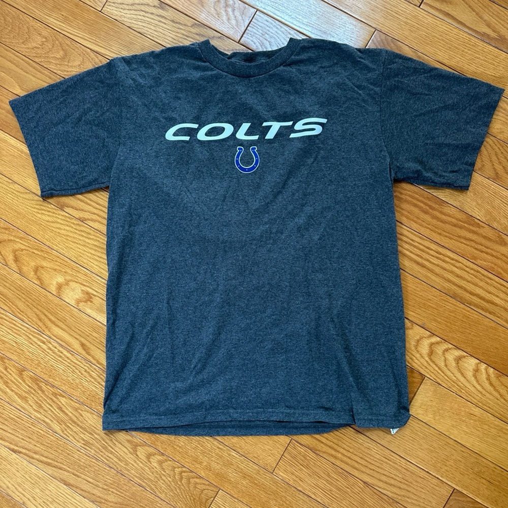 NFL Colts Gray Short Sleeve Tee